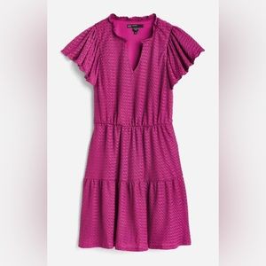 Flutter-Sleeve Dress